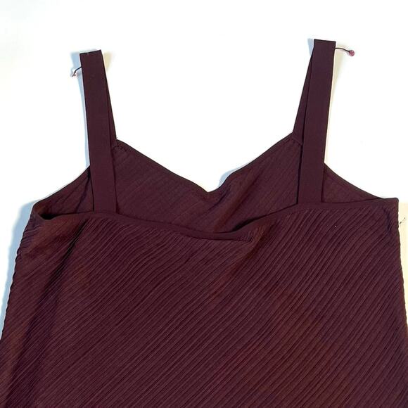 Eileen Fisher petite women’s plum eggplant silk 2 coordinated piece set jacket - Picture 10 of 10